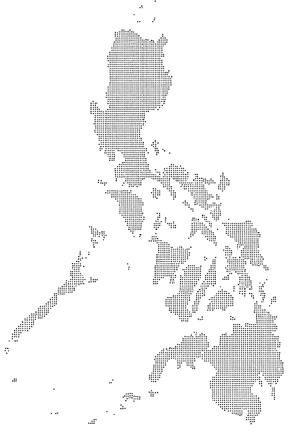 Philippines map background