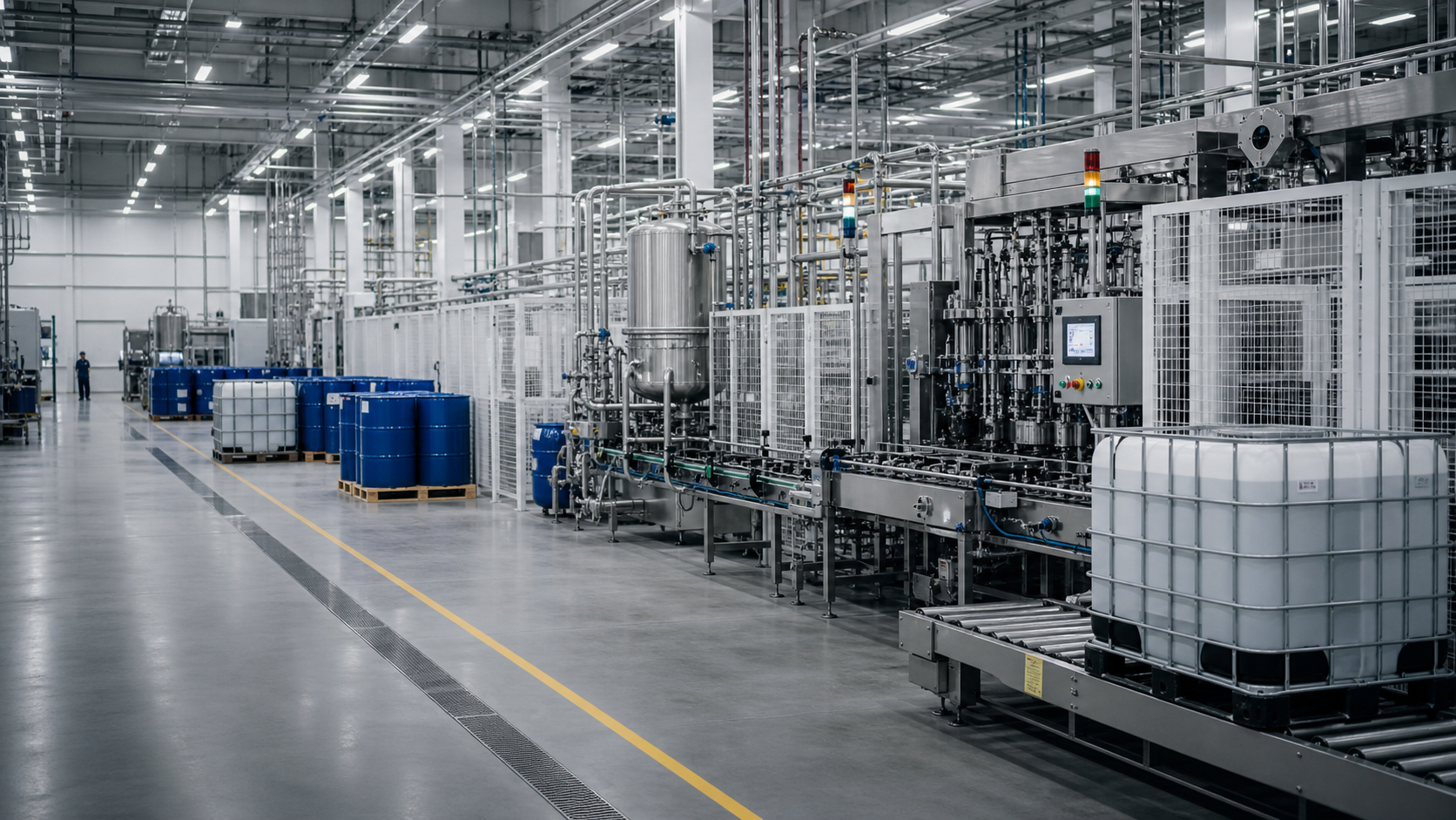 Premium industrial chemical storage and logistics facility
